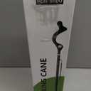 Walking Cane Foldable for Men & Women Seniors for Balance,Self Standing Folding Cane,Height Adjustable Anti-Slip Lightweight Alloy Walking Stick Collapsable for Travel Mobility Aid (Black)