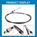Silscvtt Reverse Cable Replacement for Yamaha XL XLT 800cc 1200cc F0D-U149C-00-00 F0V-U149C-00-00