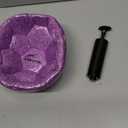 Size 3 4 5 Glitter Pink Gold Purple Soccer Ball with Pump Youth Toddler Soccer Ball for Kids Aged 4-6 6-8 8-12 Training Ball for Teens Boys Girls