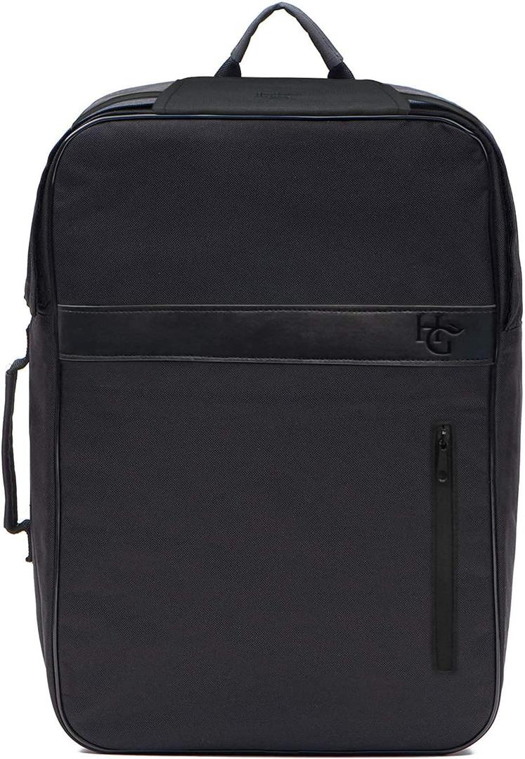 Herb Guard Large Smell Proof Backpack with Built-in Combo Lock - Full Odor Proof Protection (Black)