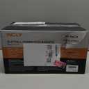 INCLY 30PCS Slatwall Accessories Set, Includes 4 Pack Ventilated Metal Wire Slatwall Baskets and 26PCS Multisized Heavy Duty Slatwall Hooks for Garage Organization Rooms Workshop Storage