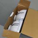 TANLUX Red Exit Sign with Emergency Lights with Remote Capabilities