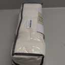 Pinch Pleated Linen 102 Inch Curtains 72 Inch Width for Living Room Divider Light Filtering Semi Sheer Cream Extra Wide Patio Curtains for Sliding Door Balcony Floor to Ceiling Picture Window 72x102 (Natural)