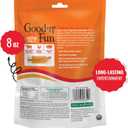9 x GOOD 'N' FUN Triple Flavor Mini Rolls, 8 Ounce, Treat Your Small Dog to a Long-Lasting Rawhide Chews (EXP 03/15/28)