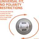 SYLVANIA - 921 T-16 W16W ZEVO LED White Bulb - Bright LED Bulb, Ideal for Interior Lighting - Map, Dome, Trunk, Cargo and License Plate (Contains 2 Bulbs)