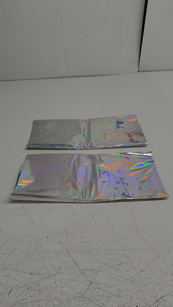 Holographic Metallic Tablecloth 2 Pcs