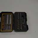 Gifts for Men, 22Pcs Titanium Damaged Screw Extractor Set - Remover for Stripped Head Screws Nuts & Bolts Drill Bit Tools for Easy Removal of Rusty & Broken Hardware High Speed Steel Superb Gift