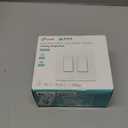 Kasa Smart Dimmer Switch 2-Gang HS220-2, Single Pole, Needs Neutral Wire, 2.4GHz Wi-Fi Light Switch Compatible with Alexa and Google Home, UL Certified, No Hub Required, White