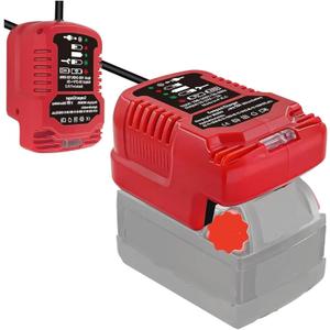 M-18 Multi Voltage Lithium Ion Battery Charger for Milwaukee Charger Compatible with Milwaukee M-18 18V Lithium-ion Batteries 48-11-1862, 48-11-1880, 48-11-1850, 48-11-1852, 48-11-1812