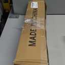 2 Pack White Curtain Rods for Windows 66 to 120, Heavy Duty Adjustable Window Curtain Rod for Living Room, Outdoor Patio, 5/8 inch Diameter Metal Standard Drapery Rod Set with Bracket, Easy Install