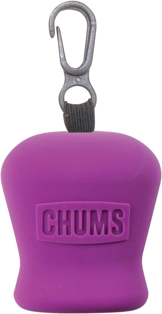 Chums Pouch Microfiber Lens Cloth - Portable Lens & Screen Cleaner Cloth Keychain (Purple)