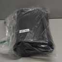 DEXI Kitchen Floor Mats Cushioned Anti Fatigue,17x29+17x59, Standing Runner Rug Waterproof, Comfort Memory Foam Padded for Front Sink Laundry Set of 2, Black