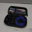 Weighted Jump Rope for Men Women with 110"&102" Abrasion-resistant Cable, =6mm Crossropes jump rope with Rubber Grip,360 Degree Spin,Tangle Free,Suitable for Fitness Cardio,Boxing & Workout