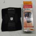 MUELLER Sports Medicine Self Adjusting Hinged Knee Brace for Men and Women, Knee Stabilizer for Compression and Pain Relief Support, Ideal for Arthritis, Sprains, Black, One Size