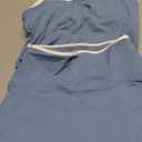 Women 2 Piece Workout Sets Padded Criss Cross Back Crop Tank High Waist Tummy Control Shorts Yoga Outfits, S