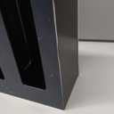 MYITYARD Coffee Cup Holder, Cup and Lid Organizer fits 5 to 16 oz Disposable Paper & Plastic Cups, Cup Dispenser Countertop, Acrylic Cup Storage for Home, Kitchen, Office (2 Compartment)