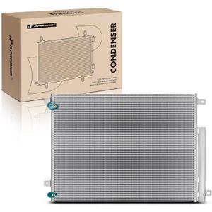A-Premium Air Conditioning A/C Condenser Compatible with 2016-2021 Honda Civic L4 2.0L, w/Receiver Drier
