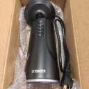 4-in-1 Electric Milk Frother and Steamer, Milk Steamer and Cold Foam Maker, Hot Chocolate Maker, Frother for Coffee, Latte, Macchiato, Cappuccino, BPA Free, Black