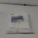 Sherwood Queen Size Cotton Pillow Set, 2 Pack Down Alternative Fiberfill Hotel Pillows for Sleeping (White Strips, Queen 20x30 inches)
