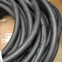 Continental Premium Garden Black Heavy Duty Cold Water Garden Hose, 5/8in Inside Diameter x 100ft Length, Male x Female Garden Hose Thread