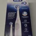 Oral-B iO Series 2 Rechargeable Electric Powered Toothbrush Starter Kit, Pure White with 2 Brush Heads - Automatic Pressure Sensor to Protect Gums - 3 Modes - 2 Min Timer