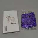 AIMUDI Black Bows 2.5" Satin Bows for Gift Wrapping Twist Tie Bows for Crafts Pre-Tied Black Satin Ribbon Bows Small Gift Bows for Treat Bags Party Favors Wedding Decorations - 50 Counts