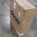 Drive Medical Blue Streak Lightweight Foldable Wheelchair - Enhanced Mobility Support - Durable Construction - Padded Comfort - Swing-Away Leg Rests - Desk Arms - Blue/Black - 20 Inch Seat