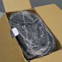 ELPHECO Black Bathroom Trash Can with Lid 2 Gallon Sensor Trash Bin, Automatic Narrow Garbage Can, Waterproof Smart Trash Can, Slim Motion Sensor Waste Bins for Bathroom, Living Room, Office