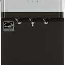 Brio Limited Edition Top Loading Water Cooler Dispenser - Hot & Cold Water, Child Safety Lock, Holds 3 or 5 Gallon Bottles - UL/Energy Star Approved (Stainless Steel)