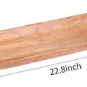 22.8" Extra Large Wooden Cedar Bowl for Keys Fruit Decorative Bowl Big Wooden Dough Bowl Tray for Decor Candy Dish Centerpieces for Coffee Table Tray Key Tray Holder Hand Carved for Entryway