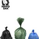 Hippo Sak Extra Large Pet Poop Bags with Dispenser, 200 Count, for Large Dogs and Cat Litter Scooping (200)