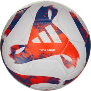 adidas Tiro League TSBE Soccer Ball (5, White/Team Royal Blue/Team Solar Orange) adidas Tiro League TSBE Soccer Ball (5, White/Team Royal Blue/Team Solar Orange)