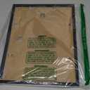 upsimples 12x16 Picture Frame, Display Pictures 8.5x11 with Mat or 12x16 Without Mat, Wall Hanging Photo Frame, Black, 1 Pack