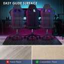 Vicwe Office Chair Mat for Carpet, 48"x36" Anti-Slip Waterproof Floor Protector Desk Chair Mat for Rolling Chairs, Heavy Duty Chair Mat with Studs,Easy Glide Floor Mat for Home,Gaming