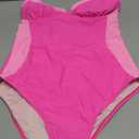 SUUKSESS Womens Tummy Control One Piece Swimsuit Sexy Crisscross Back Bathing Suit M