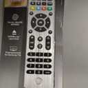 GE 4-Device Universal Remote Control, Designer Series, Brushed Nickel/Silver, 33709