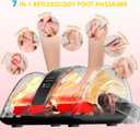 CARESKYpro FSA Eligible HSA Foot Massager with Heat, 3-Heating Shiatsu Foot Massager for Circulation and Pain Relief, Deep Kneading Rolling for Calf-Feet-Arm Relaxation, Plantar Fasciitis, Neuropathy