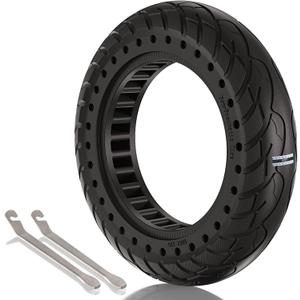 1PZ TS1-X10 10x2.125 Solid Tire Front or Rear Honeycomb Tires Replacement for Xiaomi M365 and Gotrax G4 Electric Scooter Wheels