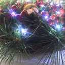 2 Pack Battery Operated Mini Led Fairy Lights Dewdrop Garland Lights with Timer 6 Hours on/18 Hours Off for Wedding Party Decorations,50 Leds 18 Feet Silver Wire (Cold White)