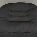 Car Booster Seat Cushion, Chair Cushions, Comfort Seat Cushion Pillow for Office Chair/Car Seat, Butt, Tailbone, Back, Coccyx, Short People Adult Booster Chair Cushions Relief Pad (Solid Black Regular)