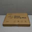 2 PCS Stone Dish Drying Mat ＆ Silicone Mat for Kitchen Counter – Diatomaceous Earth Bath Mat for Bathroom, 16.14"L×12.4"W×2 Quick Dry Mats for Dishes, Bottles, Cups, Match Any Countertop(Gray)