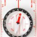 Coghlans Outdoor Compasses  Lightweight, Durable Navigation Tools for Hiking, Camping, Orienteering & Survival with Map, Wrist, Lensatic, LED, and Carabiner Options (One Size)