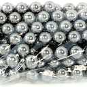 (200 Pieces) 7/16 11.11mm Carbon Steel Balls - Precision Balls for Industrial, Handicraft and Practice, Durable and Versatile.