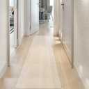 Vicwe Clear Runner Rug for Hallway, 2'x7' No Slip Waterproof Kitchen Standing Floor Mat, Vinyl Indoor Outdoor Entryway Runner Rug for Laundry, Living Room