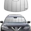 Windshield Sun Shade for Nissan Rogue 2014-2020 with Rearview Mirror Mounted Camera - Safeguard