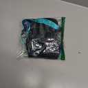 Beautikini Period Swimwear Two Piece Menstrual Leakproof Sporty Bikini Sets Bathing Suit Period Swimsuit for Teen Girls (XX-Small, Blue Curacao+purple)