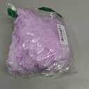 10 Yard Pleated Organza Lace Edge Trim Ribbon 1-1/2 inch Wide Assorted Colors Trimming Ruffle Fabric Embroidered Sewing Craft Wedding Bridal Dress Party Decoration Clothes Embellishment (Purple)