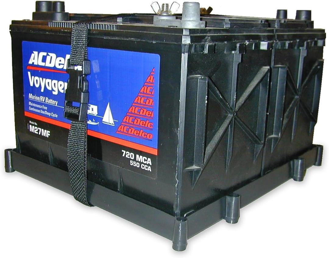 T-H Marine Supplies Dual Holder Tray Boating Battery Chargers