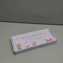 6 Pack Printed Taper Candle Set for Home Decoration, 10 Inch Ivory Candlesticks with Poinsettia Berries and Leaves Pattern for Dinner Holiday Seasonal Celebration, Dripless and Smokeless Candle