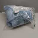 Exclusivo Mezcla Fleece Bed Blanket Queen Size, Super Soft and Warm Blankets for Couch, Sofa and Bed Waffle Textured, Cozy, Fuzzy and Lightweight (Slate Blue, 90x90 Inches)